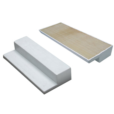 Pitching Rubber - 24 in. - Step Down (Wood Filled) - Official